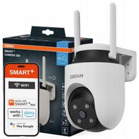 Lauko kamera su 360° sukimu, IP67, 2K QHD, Wifi, judesio jutikliu ir aliarmu