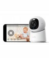 Vidaus kamera EUFY E30 4K, 360° pasukama, 6x priartinimas, naktinis matymas, AI, HomeKit, balta