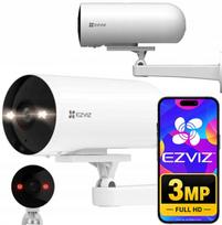 Lauko IP kamera EZVIZ H5 su PoE, dviguba apšvietimo sistema, garsu ir SD kortelės lizdu