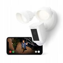 Lauko vaizdo kamera RING HD, LED, WiFi, naktinis matymas, judesio jutiklis, sirena, suderinama su Alexa