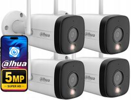 Lauko WiFi kamera Dahua 5MPx, 4x priartinimas, IPC-HFW1539DTK1-SAW-IL, su judesio aptikimu, SD kortelės lizdu ir mikrofonu