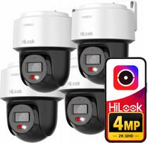 Vaizdo kamerų rinkinys 4 vnt. IP PTZ-N2C400M-DE, 4MP, PoE, automatinis sekimas, garsas