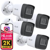 Lauko IP kamera HiLook IPCAM-B4-P, 4MP, 4x optinis priartinimas, PoE