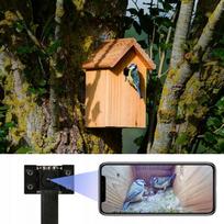 Mini 4K WiFi kamera WIWACAM veisimo dėžėms su tiesiogine transliacija