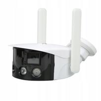 IP vaizdo kamera su dviem objektyvais, 4MP, WiFi, 180° matymo kampas, IP65, dvipusis garsas
