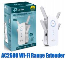Belaidis tinklo stiprintuvas TP-LINK RE650, 5 GHz, 1300 m²