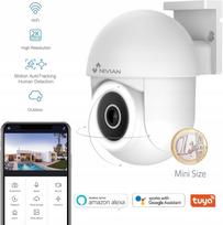 WiFi PTZ kamera NIVIAN 2K 3MP su 360° naktiniu matymu ir garso sekimu