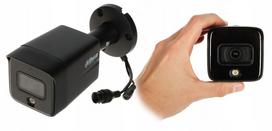IP vaizdo kamera DAHUA HFW1639TC-A-IL-0280B-S6, 6 MP, juoda, išmanus dvigubas apšvietimas