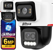 IP stebėjimo kamera WIZCOLOR, 6MP (4MP+2MP), sukimasi, dviguba optika, AI analitika, POE