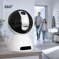 Vidaus IP kamera 2K, 8x priartinimas, pasukama, WiFi 2.4/5G, su signalizacijos aptikimu