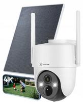 Lauko vaizdo stebėjimo kamera COCOCAM 4K 8MP su WiFi ir judesio jutikliu, saulės įkrovimu