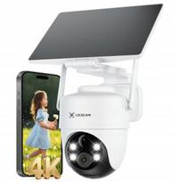 Lauko kamera COCOCAM 4K 8MP, įkraunama, saulės baterija, IP66, WiFi 6