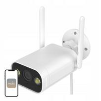 Lauko IP kamera MOES WCM-JD-T1, 3MP, Wi-Fi, Tuya, dviguba naktinio matymo funkcija
