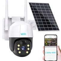Lauko saulės kamera su judesio jutikliu, WIFI, 3MP, dvikryptis garsas