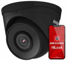 Lauko ir vidaus IP kamera HiLook IPCAM-T5 BLACK, 5 Mpx, Hikvision