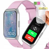 Moteriškas išmanusis laikrodis su pranešimais, pulso ir žingsnių stebėjimu, Bluetooth