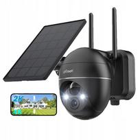 Lauko WiFi saulės stebėjimo kamera, 360° PTZ apsaugos kamera