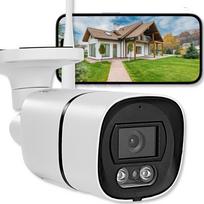 Lauko IP kamera su WiFi, 5 MP, 4x priartinimas, Full HD 1080p, metalinis korpusas, pranešimai