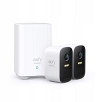 Lauko ir vidaus vaizdo stebėjimo kamera Eufy Security eufyCam 2C, 2 kamerų rinkinys, IP67, HomeKit
