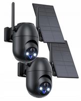 Lauko 2K saulės energijos kamera SIIOOE, 360° PTZ, WiFi (be 5G palaikymo)