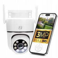 Lauko IP WiFi kamera, 3MP, 4x priartinimas, su programėle ir judesio aptikimu
