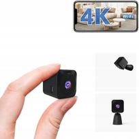 Slapta 4K WiFi AOBOCAM kamera su naktiniu matymu vidaus ir lauko stebėjimui