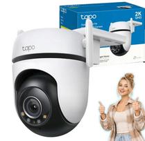 Lauko saugumo kamera su aliarmu, garsiakalbiu ir 360° kampu
