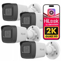 IP vaizdo kamera HiLook IPCAM-B4-P, 4 MP, 4x priartinimas, IR iki 20 m, IP67, POE