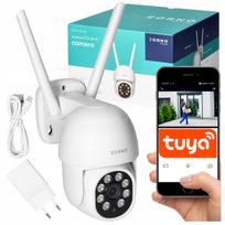 Lauko WiFi kamera, 4MP, su mikrofonu, judesio jutikliu, valdymas TUYA programėle