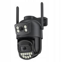 Lauko IP kamera Fortis SO-CAM 10.0, dviguba optika, aukšta raiška, juoda