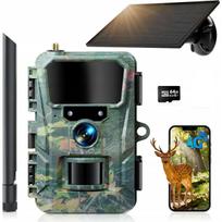 Lauko kamera WOLFANG WT07 su saulės baterija, 4G LTE, 48MP, 2K