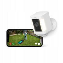Lauko vaizdo kamera RING Spotlight Cam Plus su HD raiška, LED apšvietimu, WiFi ir judesio aptikimu