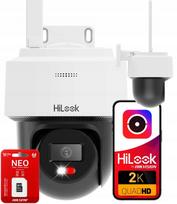 Sukiojama WiFi kamera Hikvision PTZ-N2C400I-W(W), 4MP, su HiLook 64GB kortele