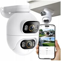 Lauko IP WiFi kamera IMILAB SC730-D, 5MP, 3K, 360°, PTZ, su dirbtiniu intelektu