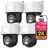 IP kamera HILOOK BY HIKVISION PTZ-N2C400M-DE, 4MP, 4x priartinimas, POE, mikrofonas, judesio sekimas