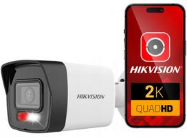 Lauko IP kamera Hikvision 4MP, 2.8 mm, platus kampas, 2CD1041G2-LIU
