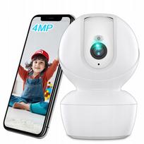 Vidaus IP kamera 4MP, 5G WiFi, 360° pasukama, Full HD, išmani