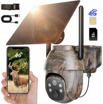 Lauko fotospąstai su saulės baterija, 4G SIM kortelės palaikymas