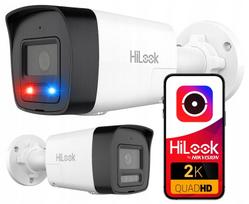 Lauko IP kamera Hikvision HiLook IPC-B140HAP-LUF/SL, 4MPx, su LED ir garsu