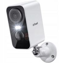 Lauko ir vidaus vaizdo stebėjimo kamera, WiFi, Full HD 2K, 3MPx, su baterijomis