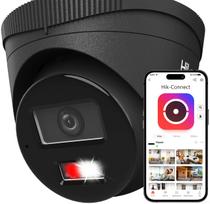 IP kamera HiLook IPC-T260HA-LU, 6 MP, juoda, PoE, valdymas per programėlę