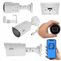 IP kamera UNIVIEW IPC2124LE-ADF28KM-H, 4MP, 2.8mm, IR50, WDR, su mikrofonu