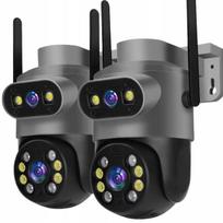 Lauko WiFi vaizdo kamera, 10 MP, su mikrofonu, sukiojama, Ultra HD, sekimo funkcija