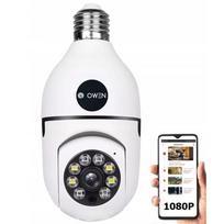 IP WiFi apsukama kamera lemputė, Full HD, 2MP, 360°, kūdikių stebėjimui