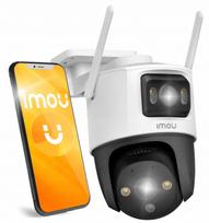 Lauko IP kamera Imou Cruiser Dual 10MP (2x5MP), 3K, 360°, su įspėjimais ir programėle