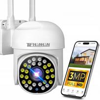 Lauko IP vaizdo kamera, 2MP, suktinė, balta, WiFi, IR