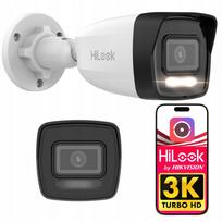 Lauko 6MP PoE IP kamera HiLook IPCAM-B6-30DL su Hybrid-Light, valdymas programėle