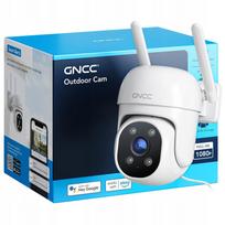 Lauko WiFi kamera GNCC, 360°, 1080P, dvipusis garsas, naktinis matymas