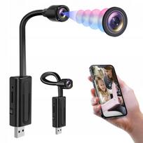 Mini USB WiFi kamera PUDET LUO, 1080P, su judesio aptikimu ir įrašymu