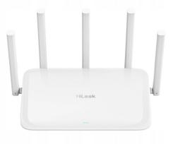 Belaidis maršrutizatorius HiLook AX1800, Wi-Fi 6, 1800Mbps, 3x1GbE LAN, dviejų juostų, WPA3